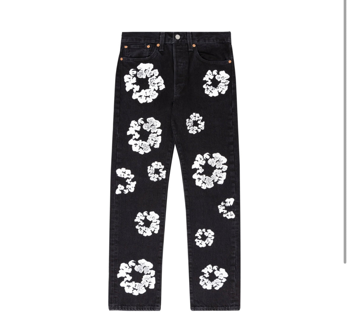 THE COTTON WREATH JEAN BLACK