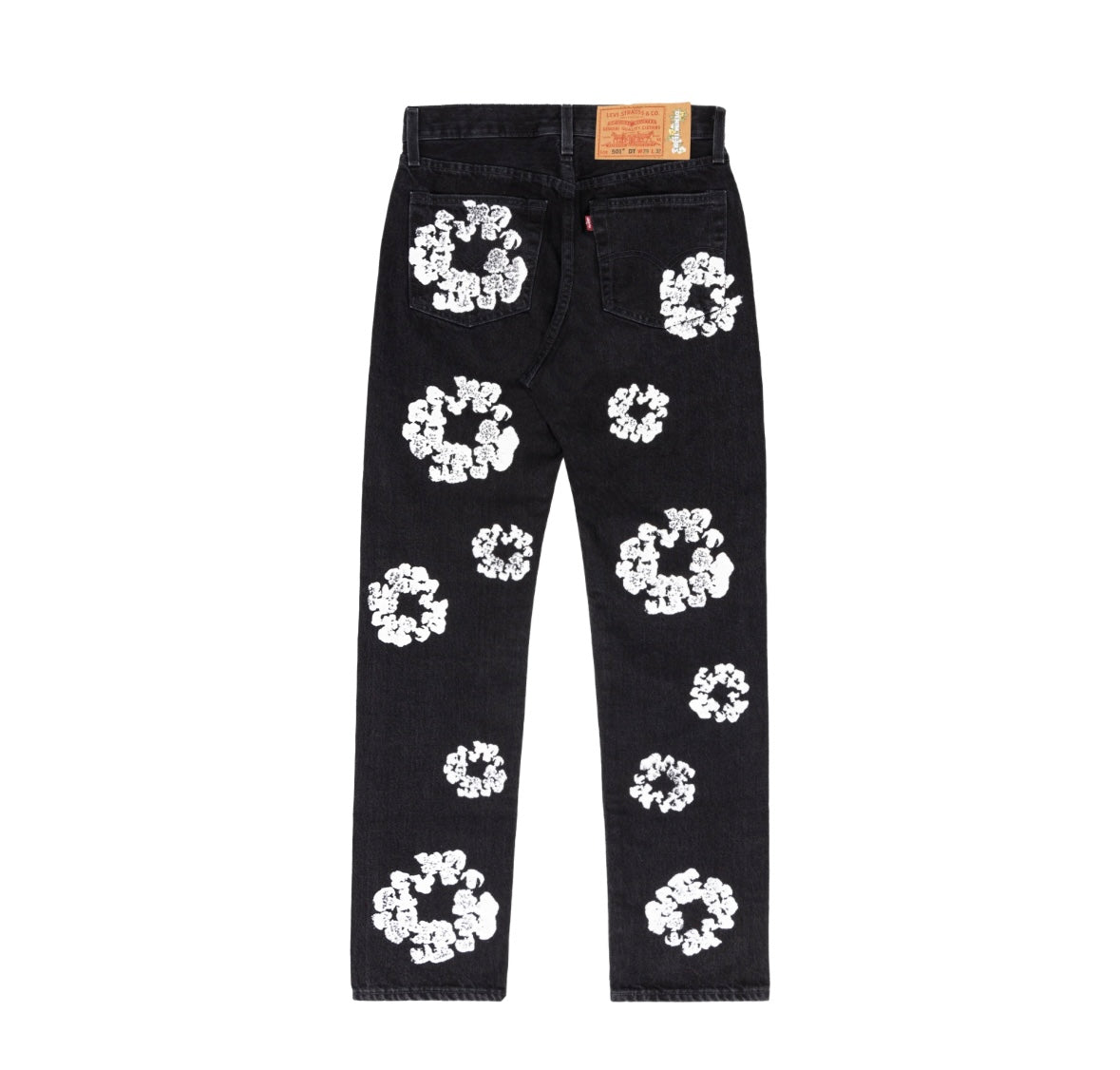 THE COTTON WREATH JEAN BLACK