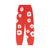 The Cotton Wreath Sweatpants Red