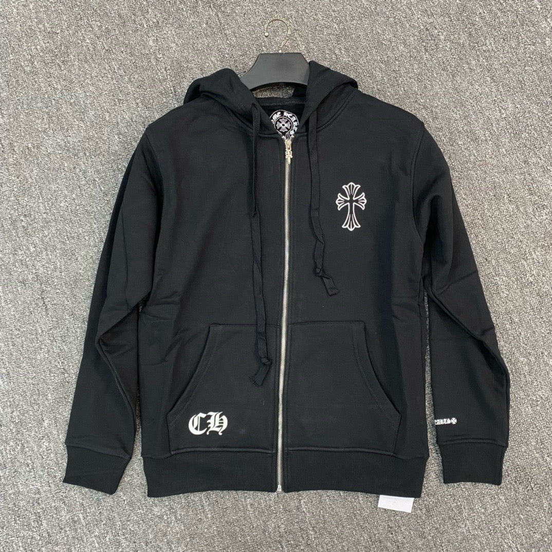 Sweatshirt à capuche Chrome Hearts black