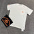 T shirt Chrome Hearts Made in Hollywood Plus Cross S/S T-shirt White/Orange