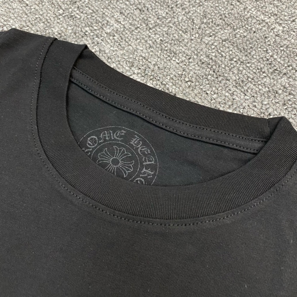 T shirt  Chrome Hearts Cemetery manche courte Blanc vert / Noir vert