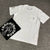 T shirt manche courte Chrome Hearts Neck Logo Blanc noir / Noir blanc