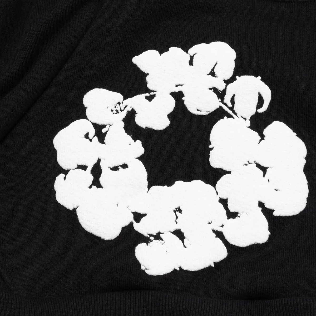 The Cotton Wreath Sweatshirt Black