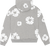 The Cotton Wreath Sweatshirt Grey