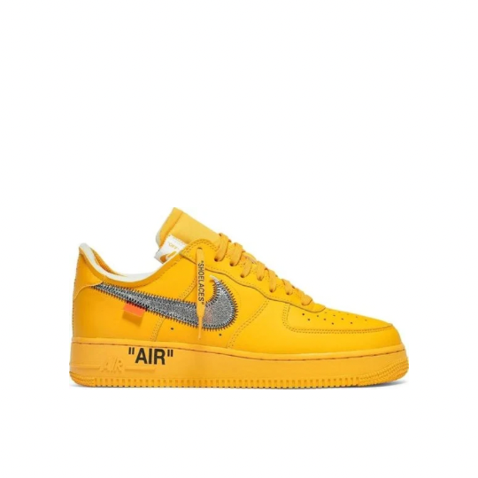 Nike X Off-White x Off-White baskets Air Force 1 &#39;University Gold