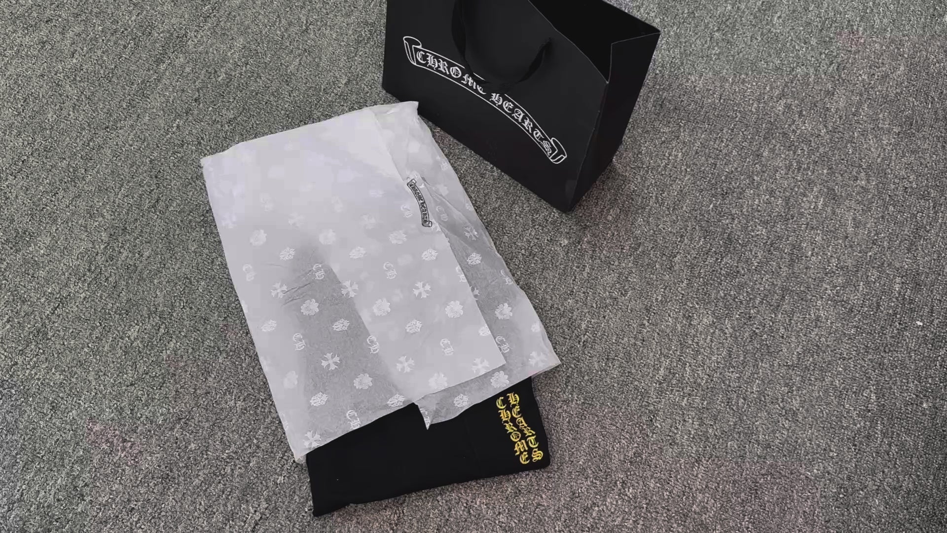 CHROME HEARTS HONG KONG 20TH ANNIVERSARY TEE BLACK