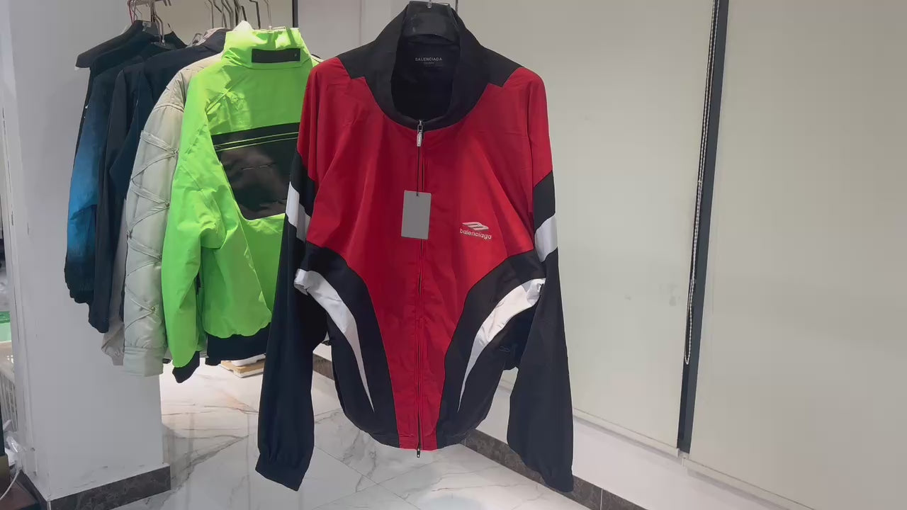 Veste Tracksuit Off shoulder 3B sports icon en noir