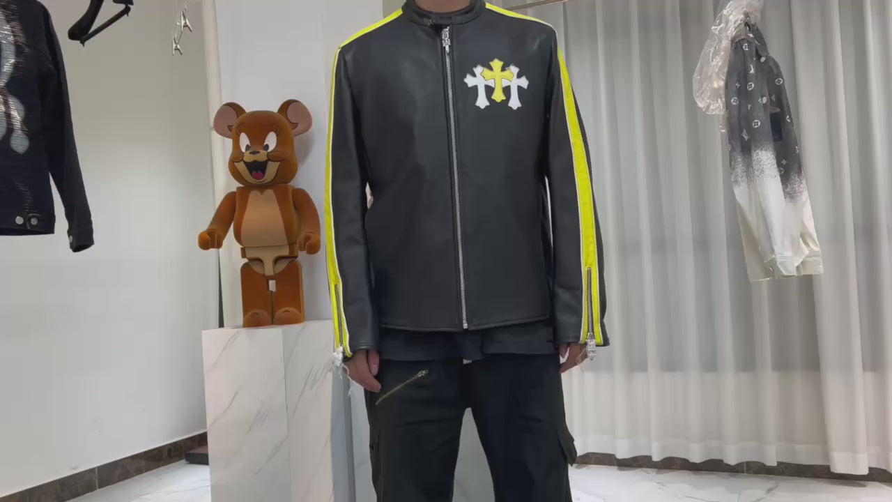 Chrome hearts Veste en cuir