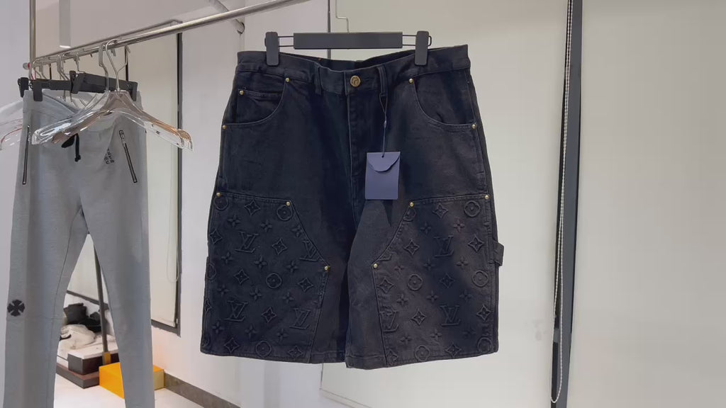 LV - Denim Carpenter Shorts