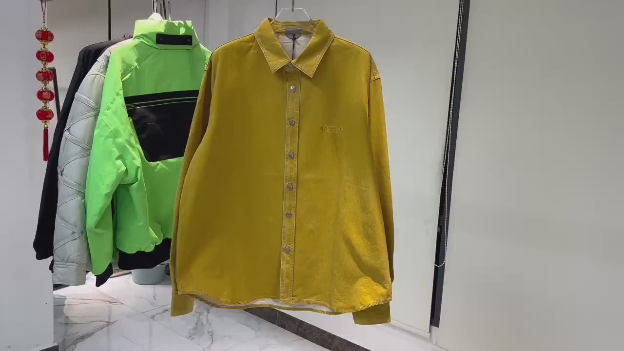 Surchemise jaune - Dior and Stone Island