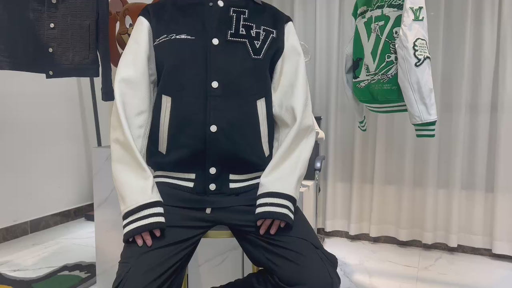 Blouson Varsity à signature