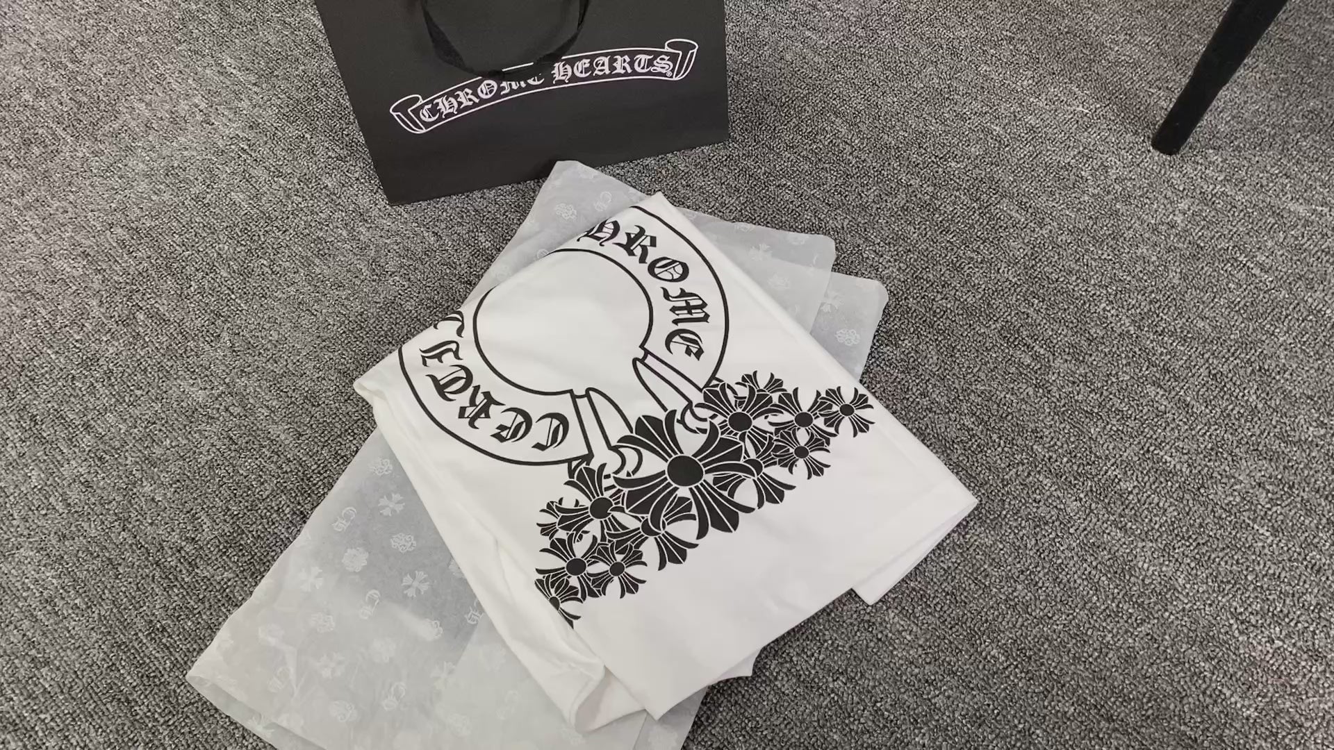 T shirt manche courte Chrome hearts x Drake Certified Lover boy