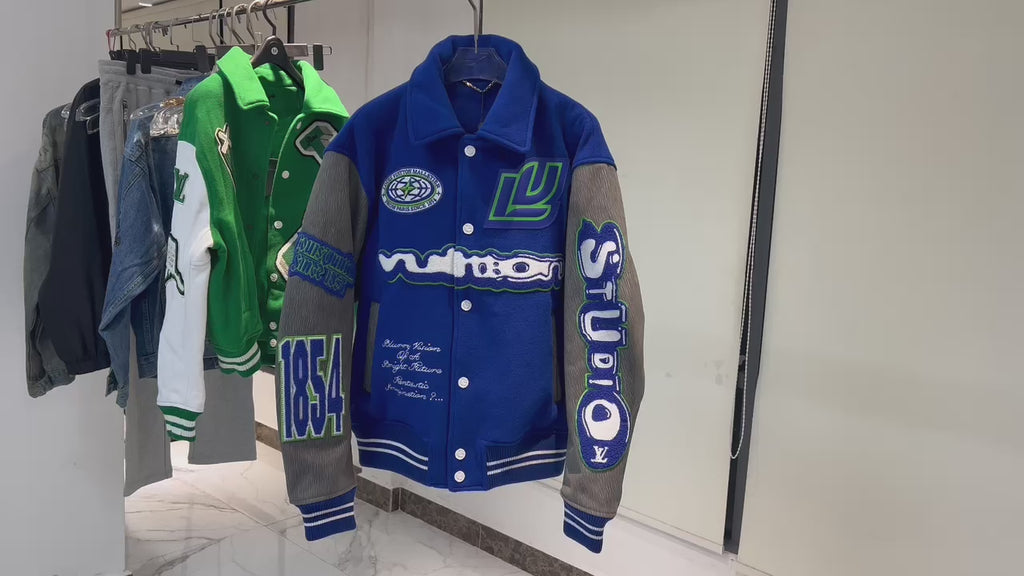 Blouson Varsity brodé