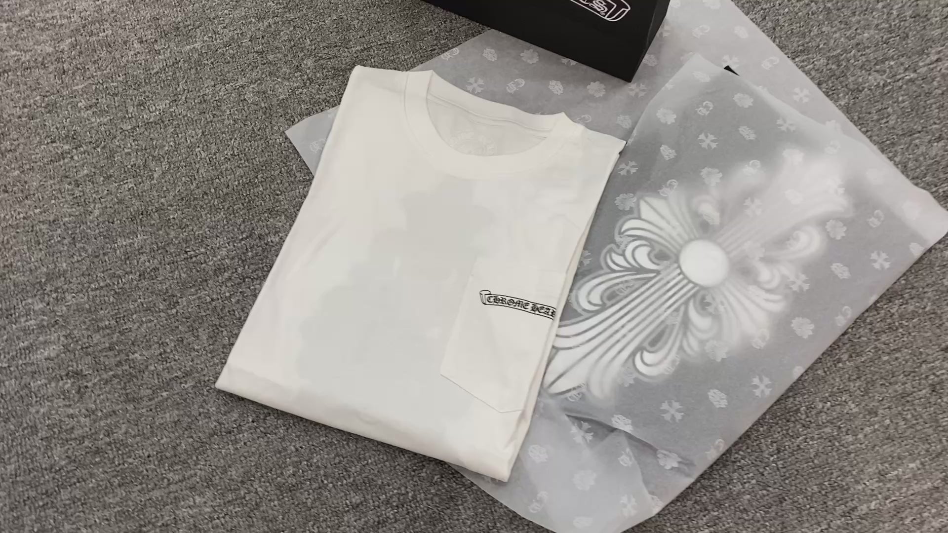 T-shirt manche longue Chrome Hearts Floral Cross