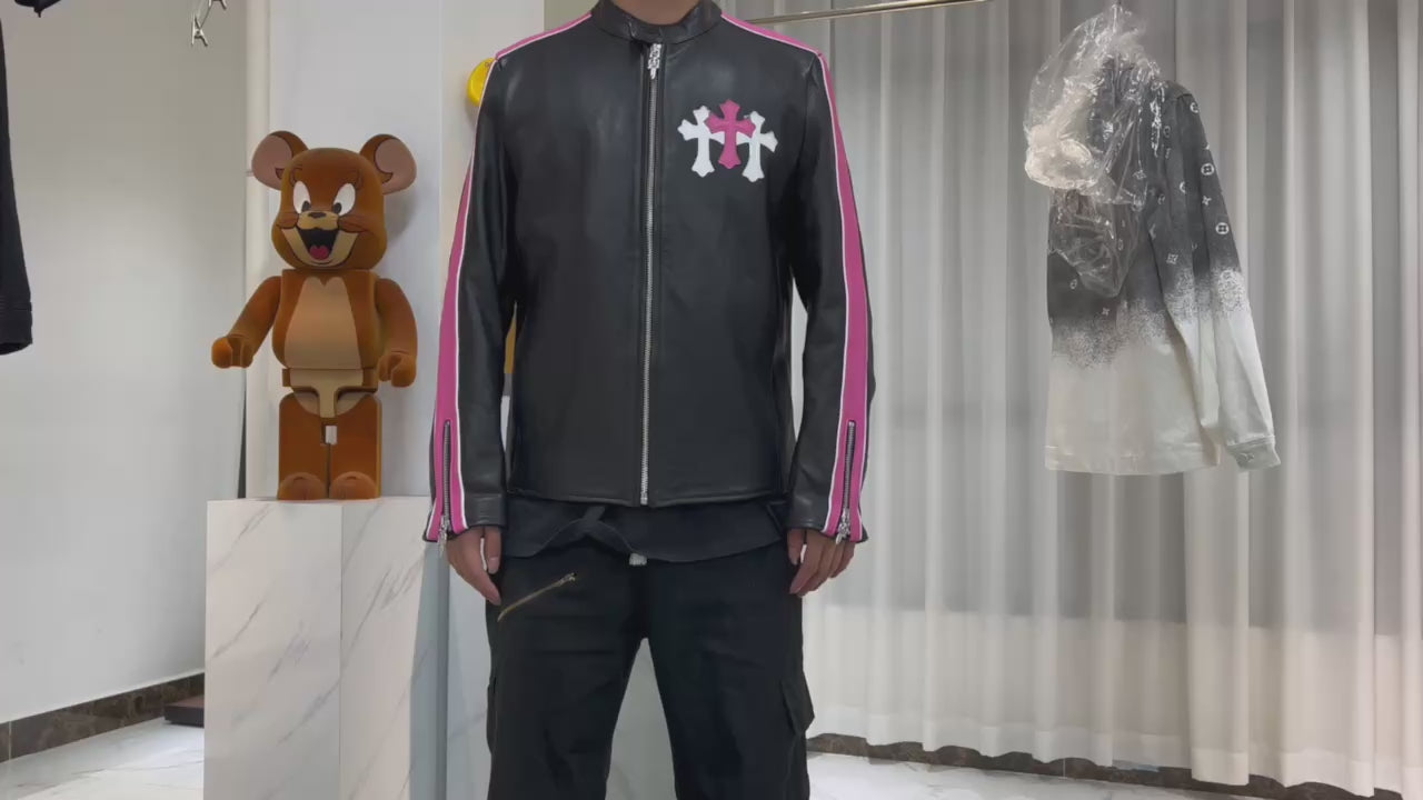 Chrome hearts Veste en cuir