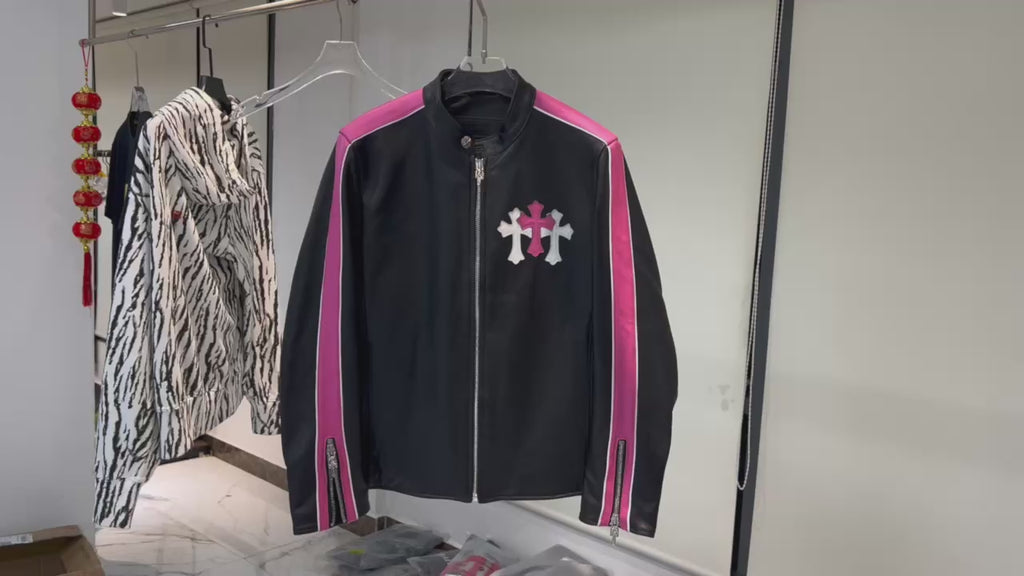 Chrome hearts Veste en cuir