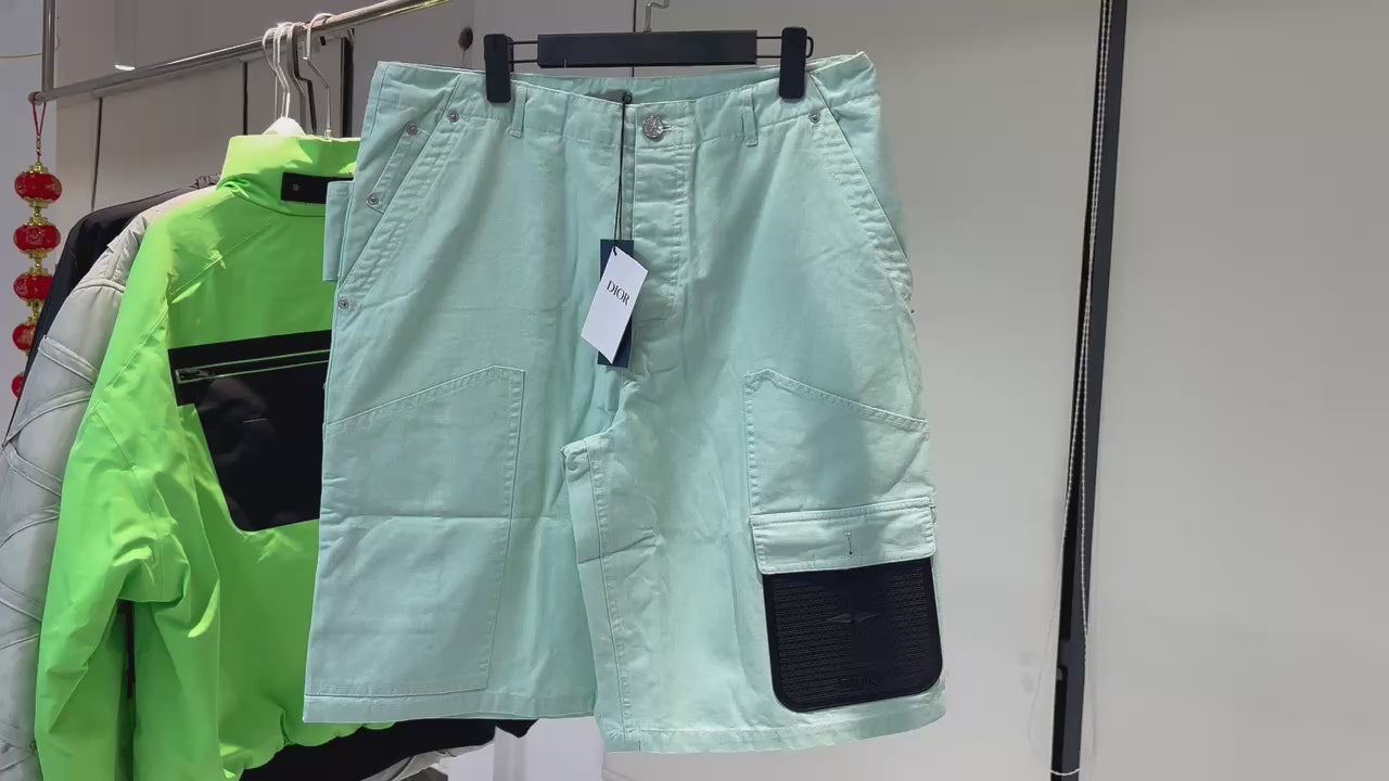 Bermuda Dior and Stone Island