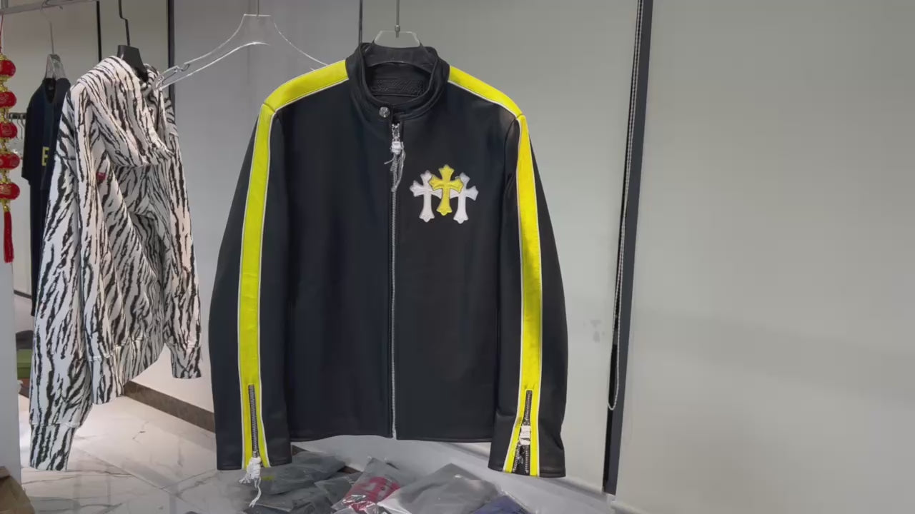 Chrome hearts Veste en cuir